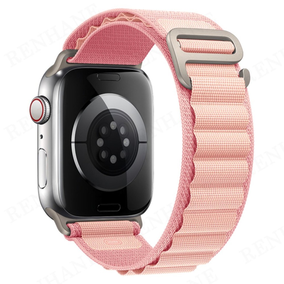 Apple Watch 38mm Mountain Kordon - Pembe