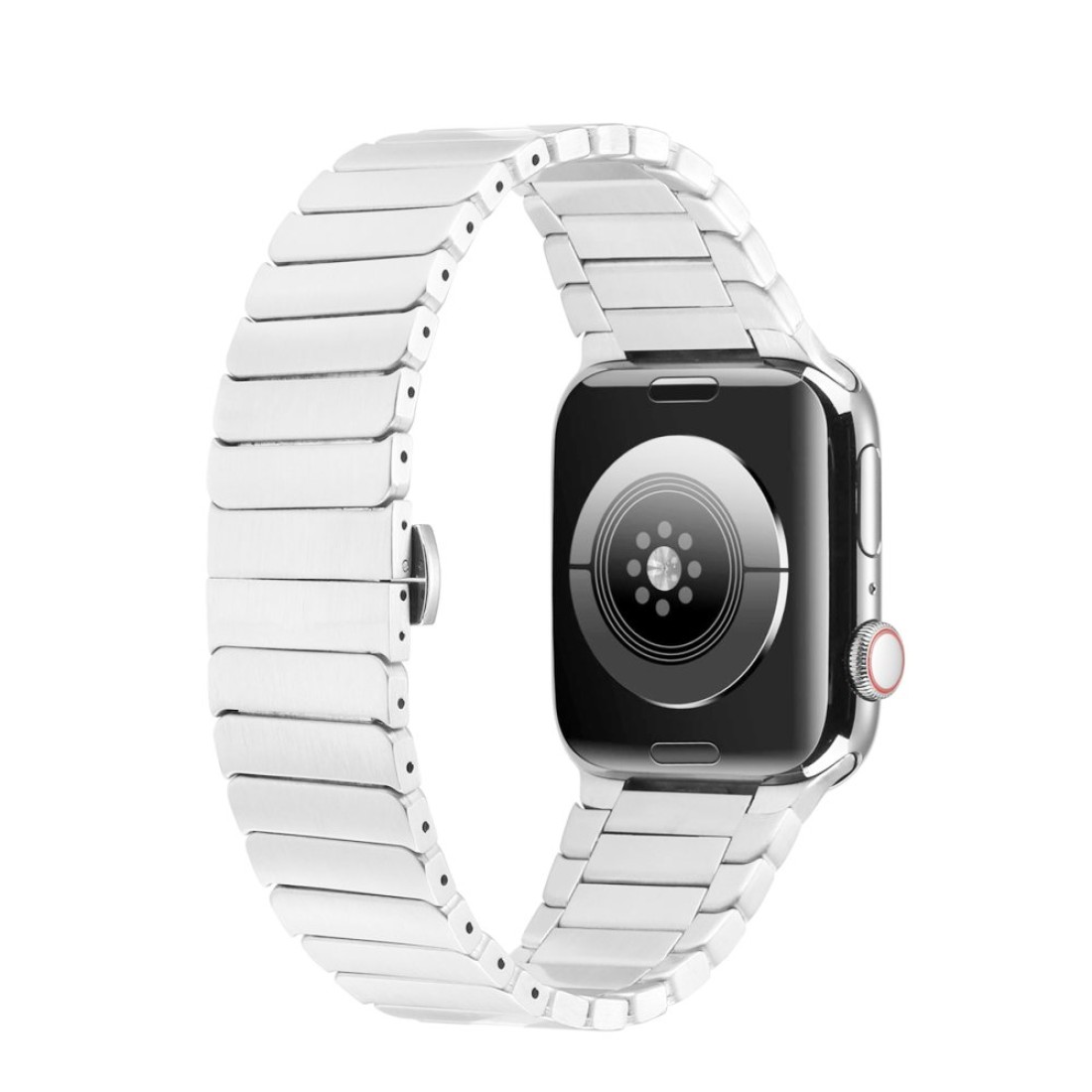 Apple Watch 44mm KR400 Metal Kordon - Yıldız Işığı