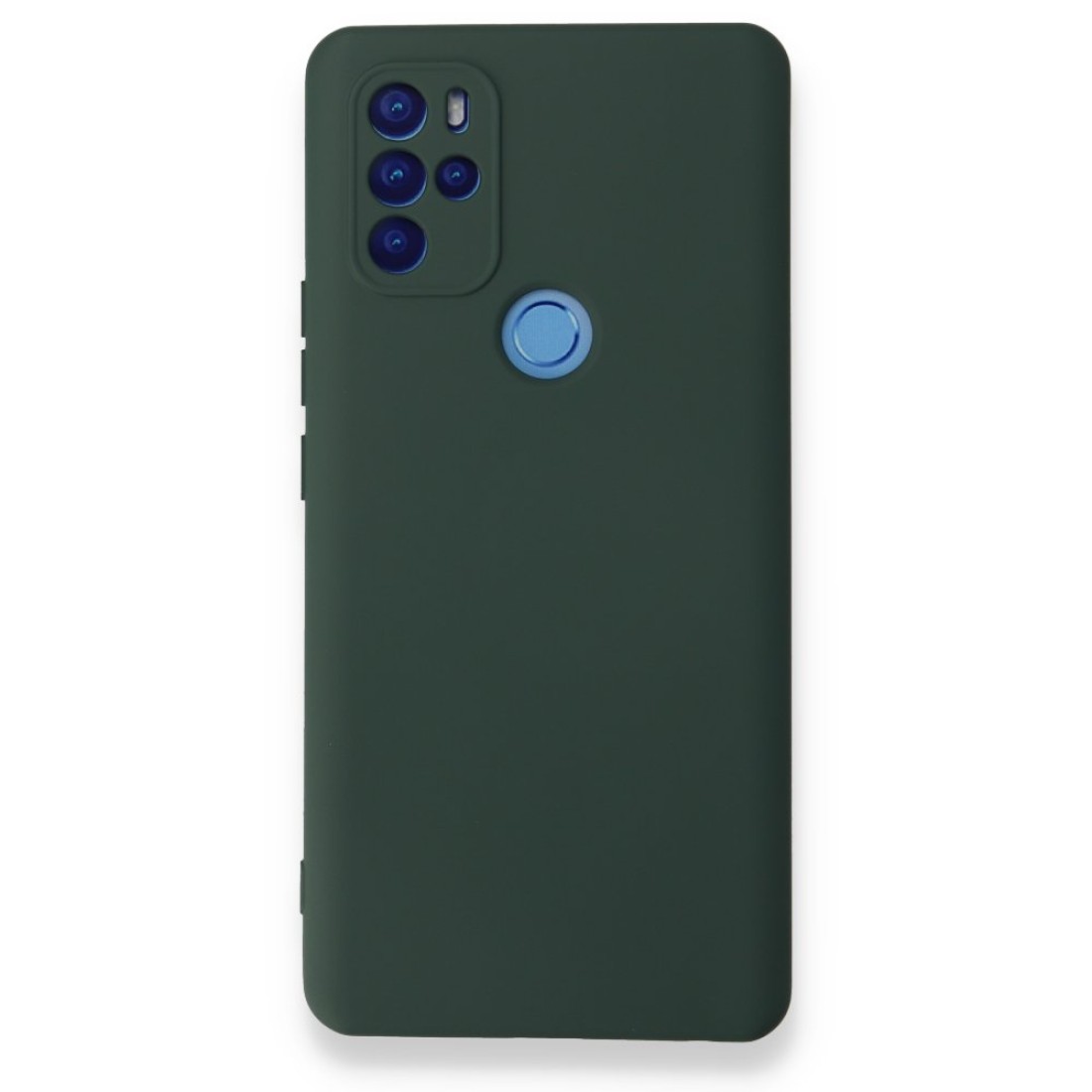 General Mobile GM 21 Pro Kılıf Nano içi Kadife  Silikon - Koyu Yeşil