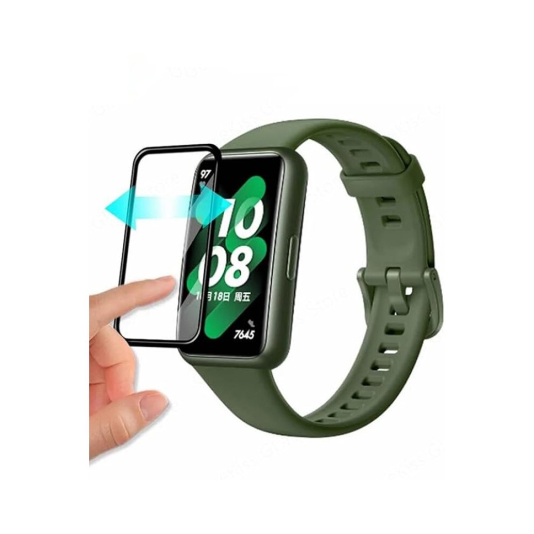 Huawei Band 7 Polymer Nano Ekran Koruyucu - Şeffaf