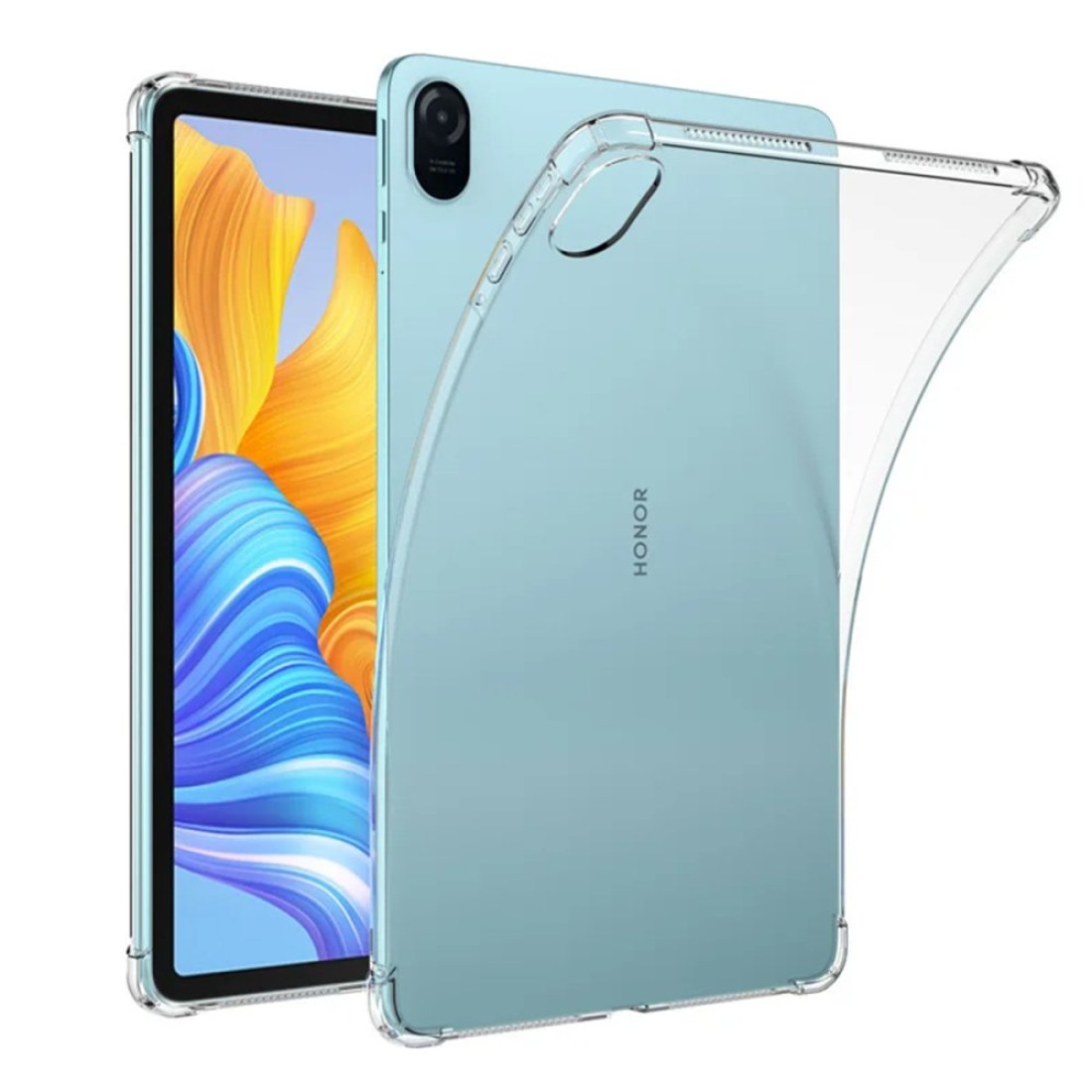 Huawei Honor Pad 8 12 Kılıf Anti Şeffaf Tablet Silikon - Şeffaf