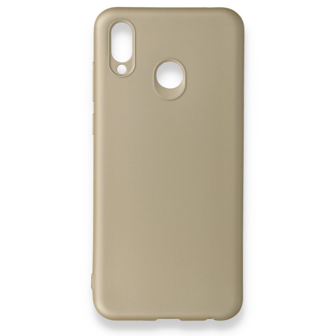 Huawei Honor Play Kılıf Premium Rubber Silikon - Gold