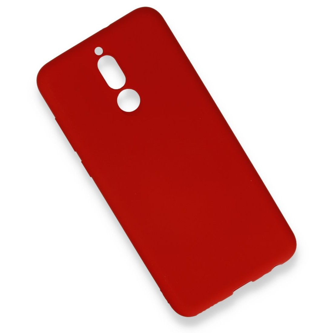 Huawei Mate 10 Lite Kılıf Nano içi Kadife  Silikon - Kırmızı