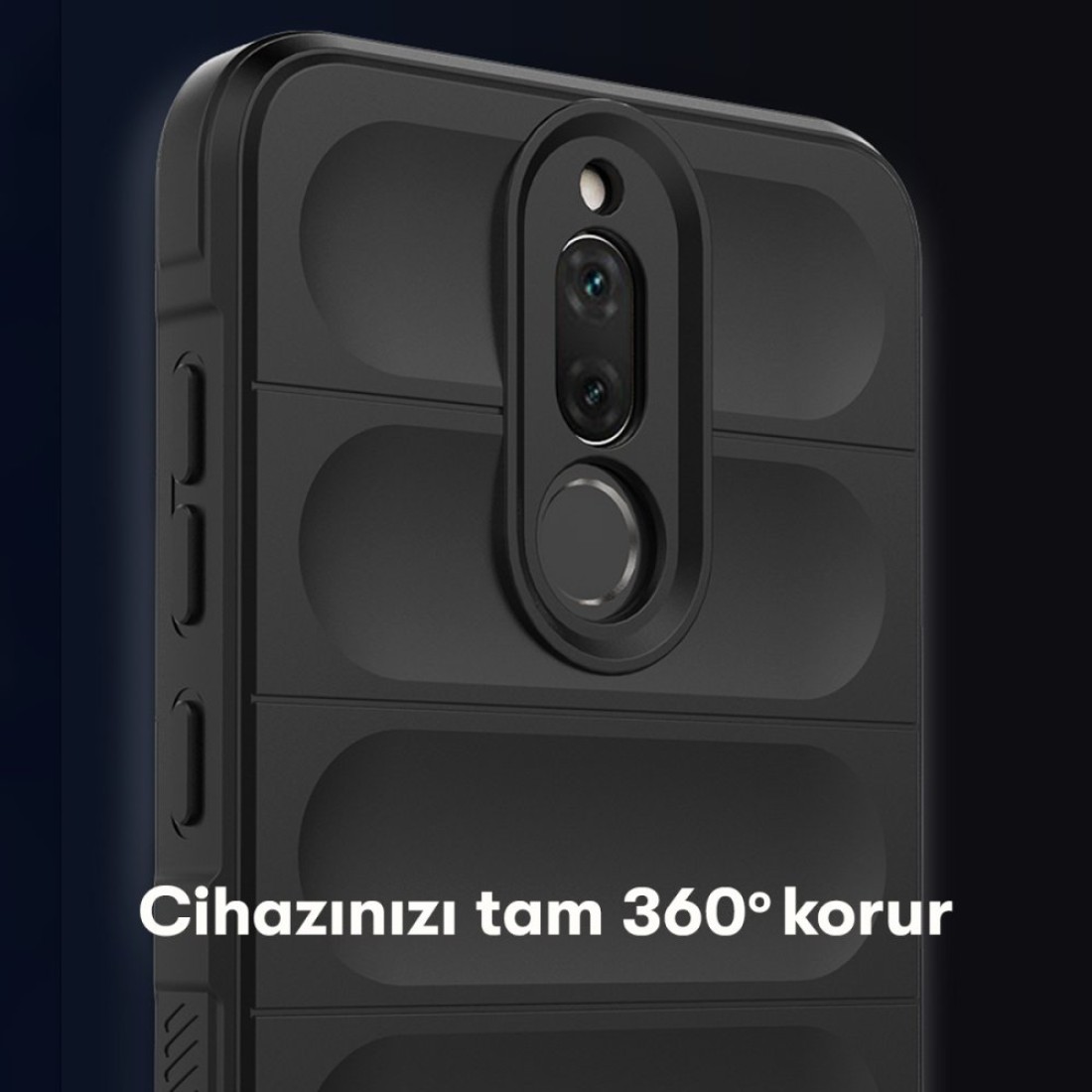 Huawei Mate 10 Lite Kılıf Optimum Silikon - Bordo