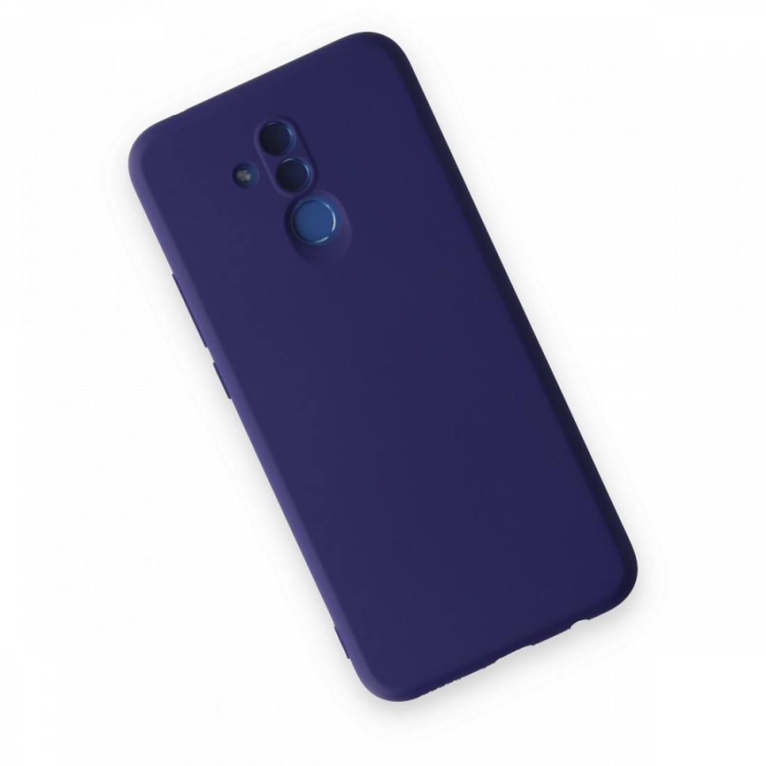 Huawei Mate 20 Lite Kılıf Nano içi Kadife  Silikon - Mor