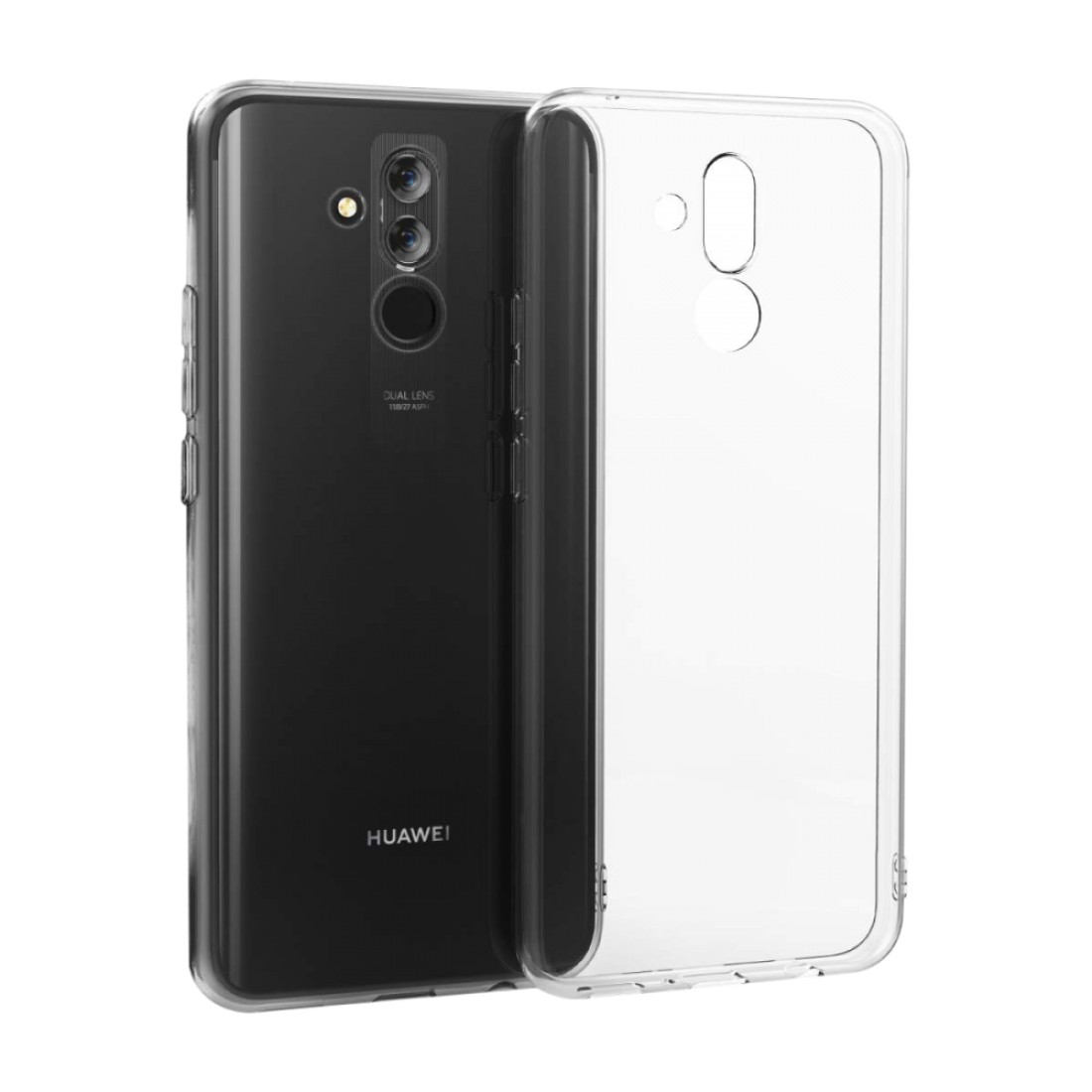 Huawei Mate 20 Lite Kılıf Lüx Şeffaf Silikon