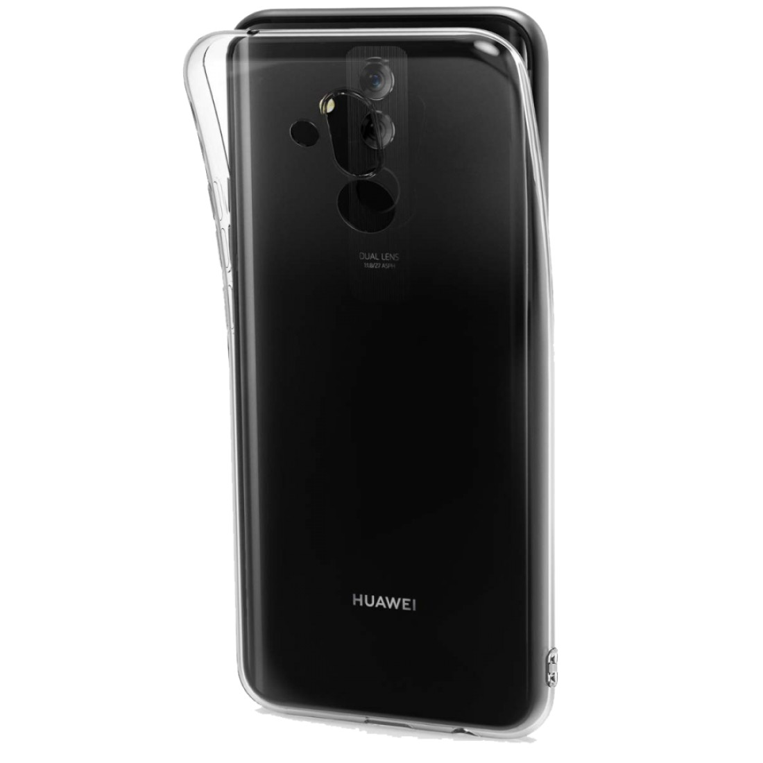 Huawei Mate 20 Lite Kılıf Lüx Şeffaf Silikon