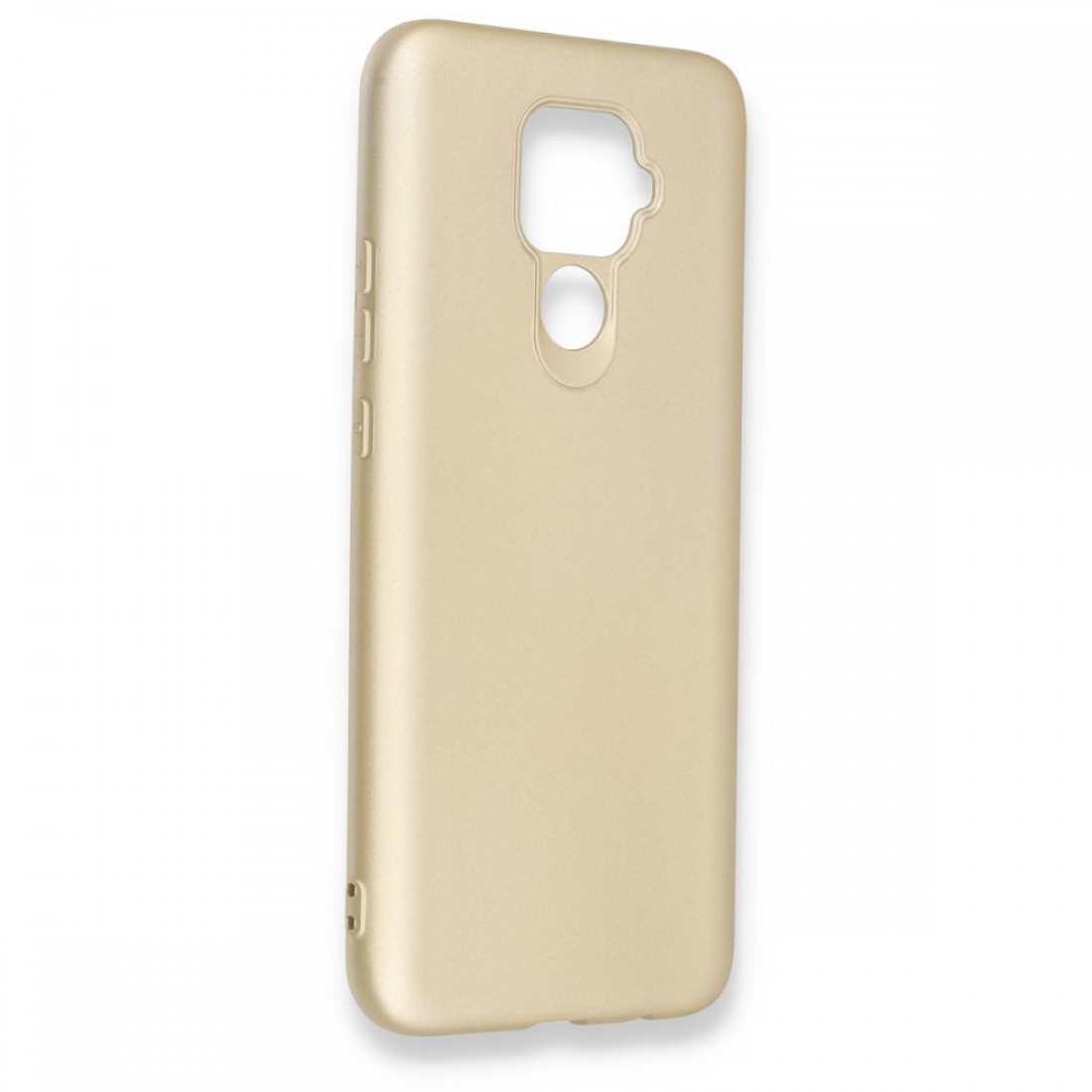 Huawei Mate 30 Lite Kılıf Premium Rubber Silikon - Gold