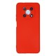 Huawei Nova Y90 Kılıf Nano içi Kadife  Silikon - Kırmızı