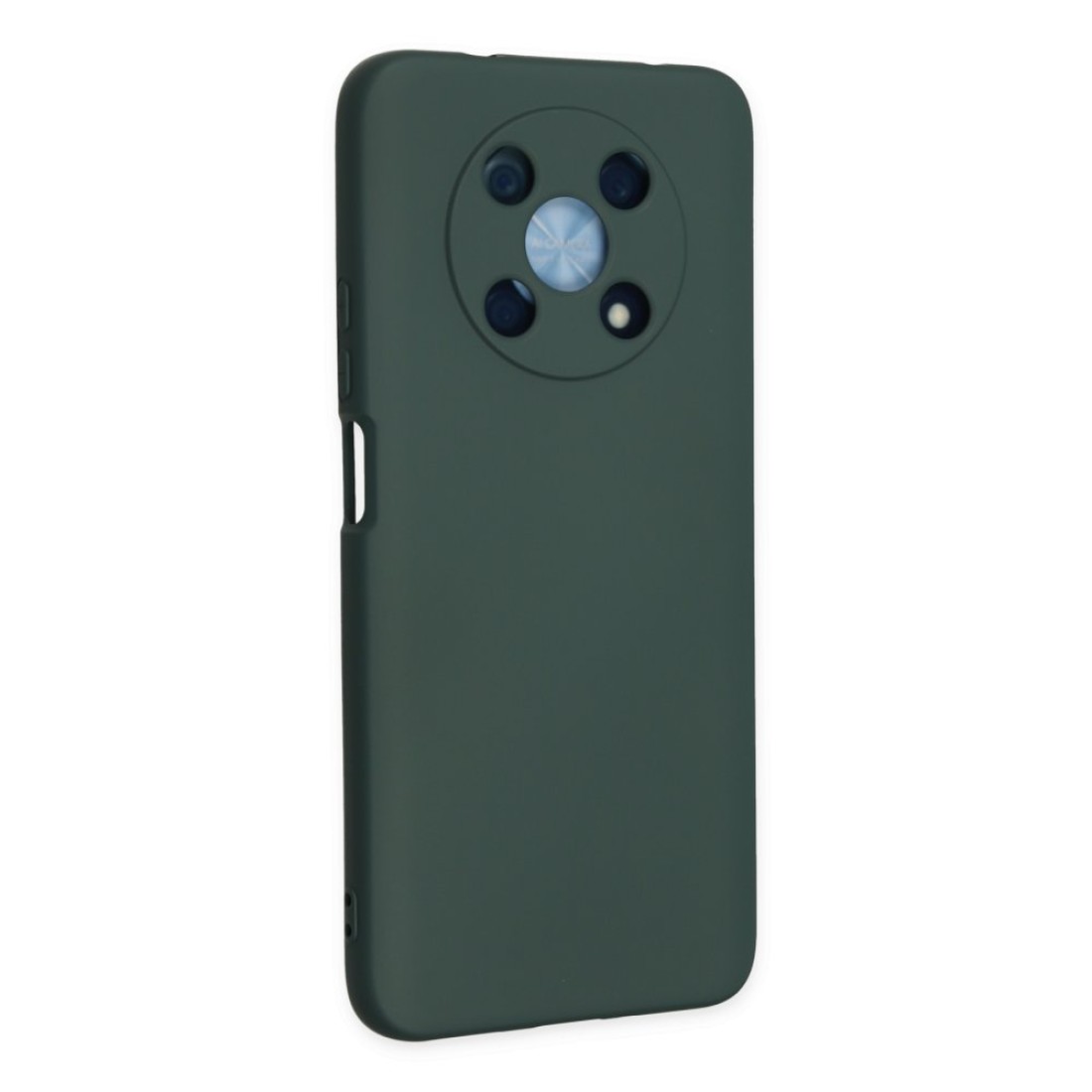 Huawei Nova Y90 Kılıf Nano içi Kadife  Silikon - Koyu Yeşil