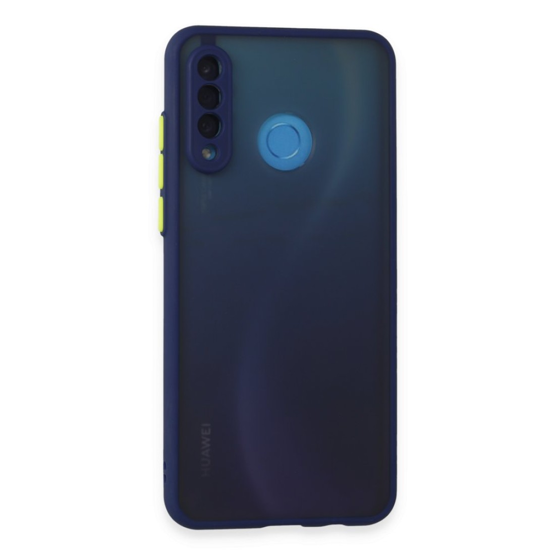 Huawei P30 Lite Kılıf Montreal Silikon Kapak - Lacivert