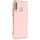 Huawei P30 Lite Kılıf Volet Silikon - Pembe