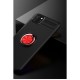 Huawei Y5P Kılıf Range Yüzüklü Silikon - Siyah-Kırmızı