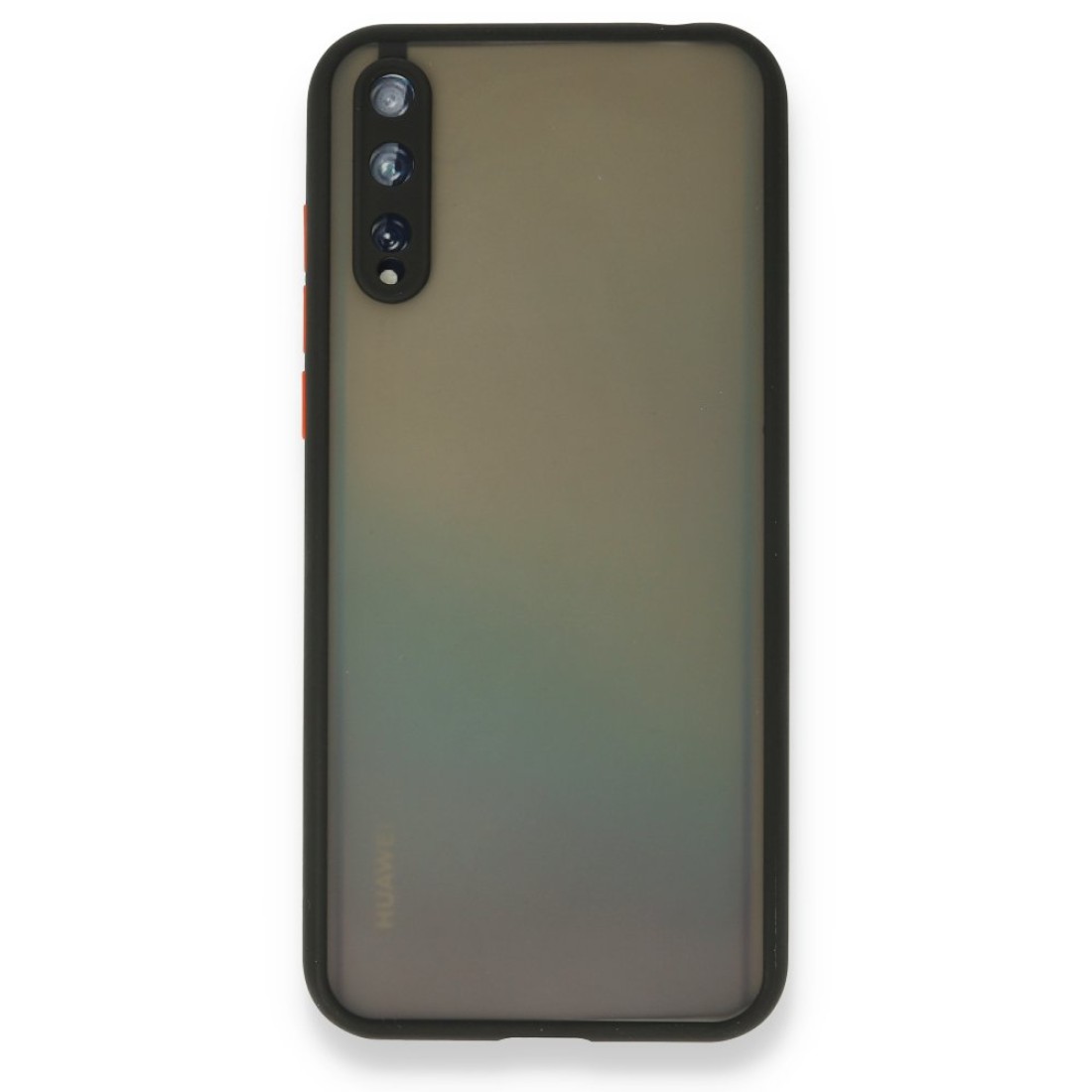 Huawei Y8P Kılıf Montreal Silikon Kapak - Siyah