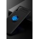 Huawei Y8P Kılıf Range Yüzüklü Silikon - Siyah-Mavi