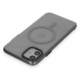 Apple iPhone 11 Kılıf Anka PC Magneticsafe Sert Metal Kapak - Siyah
