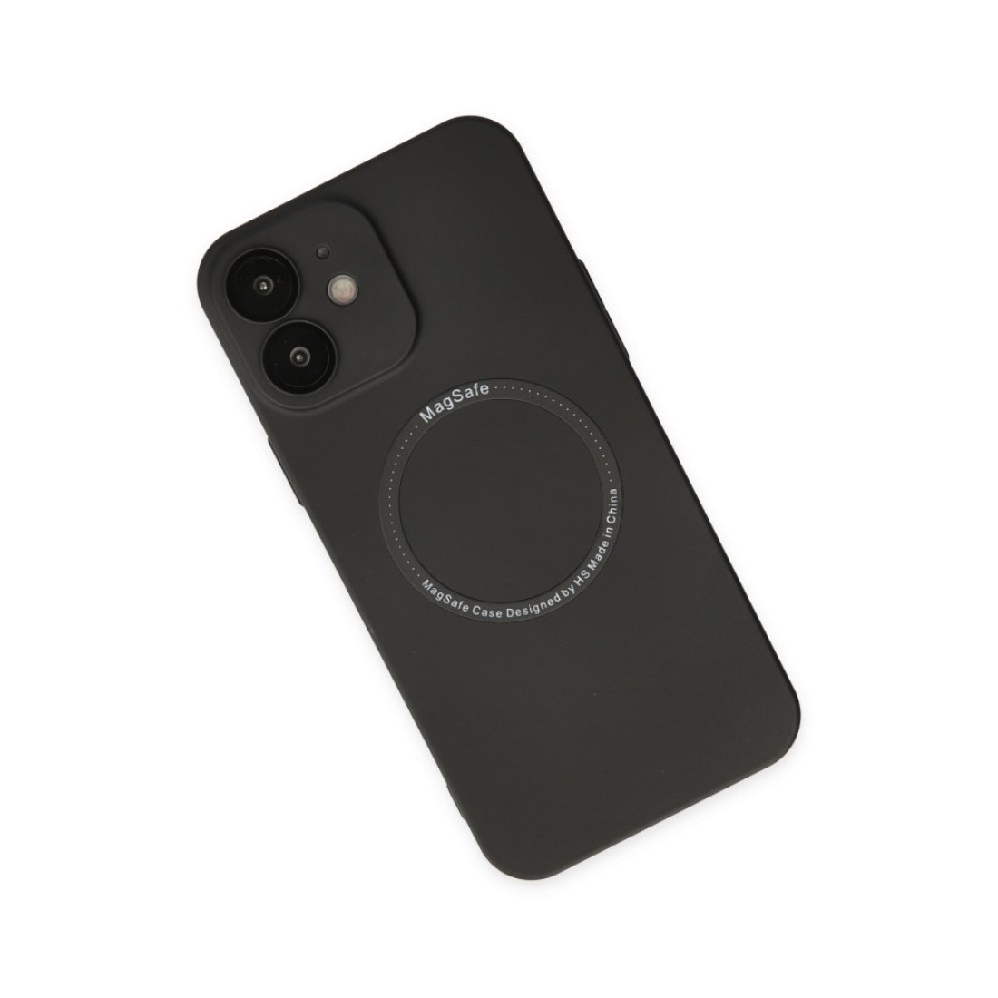 Apple iPhone 11 Kılıf Jack Magneticsafe Lens Silikon - Siyah