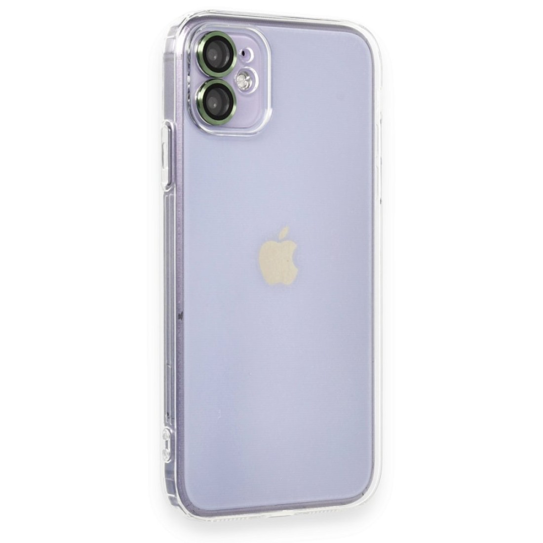 Apple iPhone 11 Kılıf Luko Lens Silikon - Yeşil