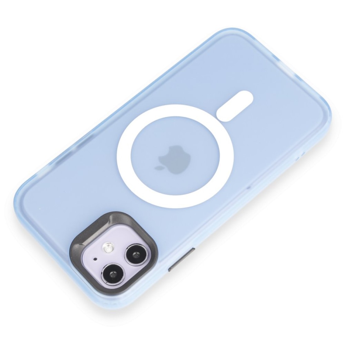 Apple iPhone 11 Kılıf Mateks Magsafe Kapak - Sierra Blue