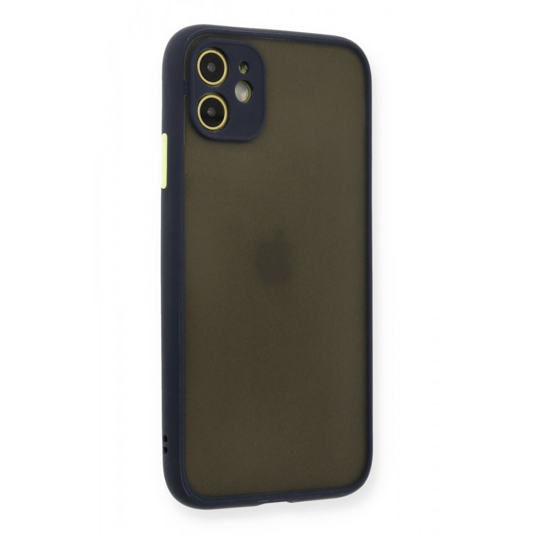 iPhone 11 Kılıf Montreal Silikon Kapak - Lacivert