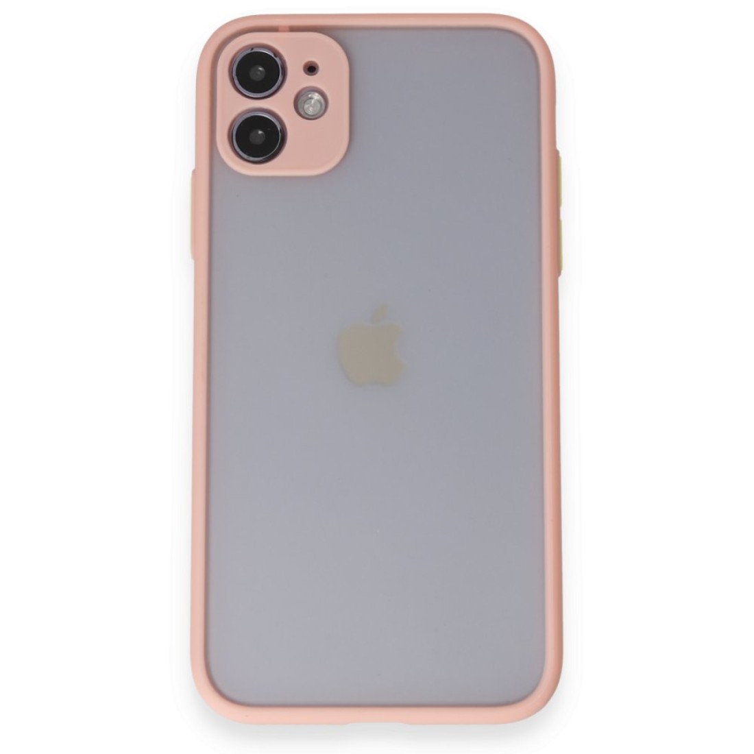 iPhone 11 Kılıf Montreal Silikon Kapak - Pembe