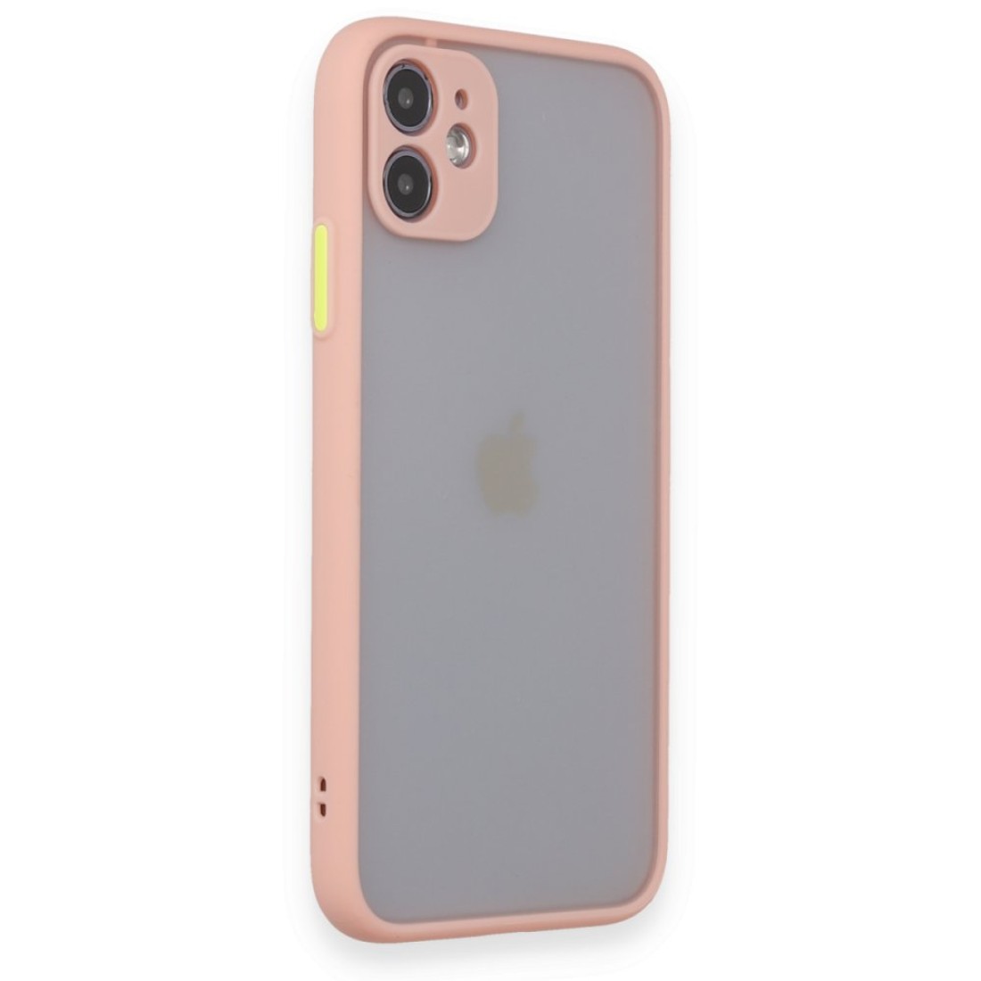 Apple iPhone 11 Kılıf Montreal Silikon Kapak - Pembe