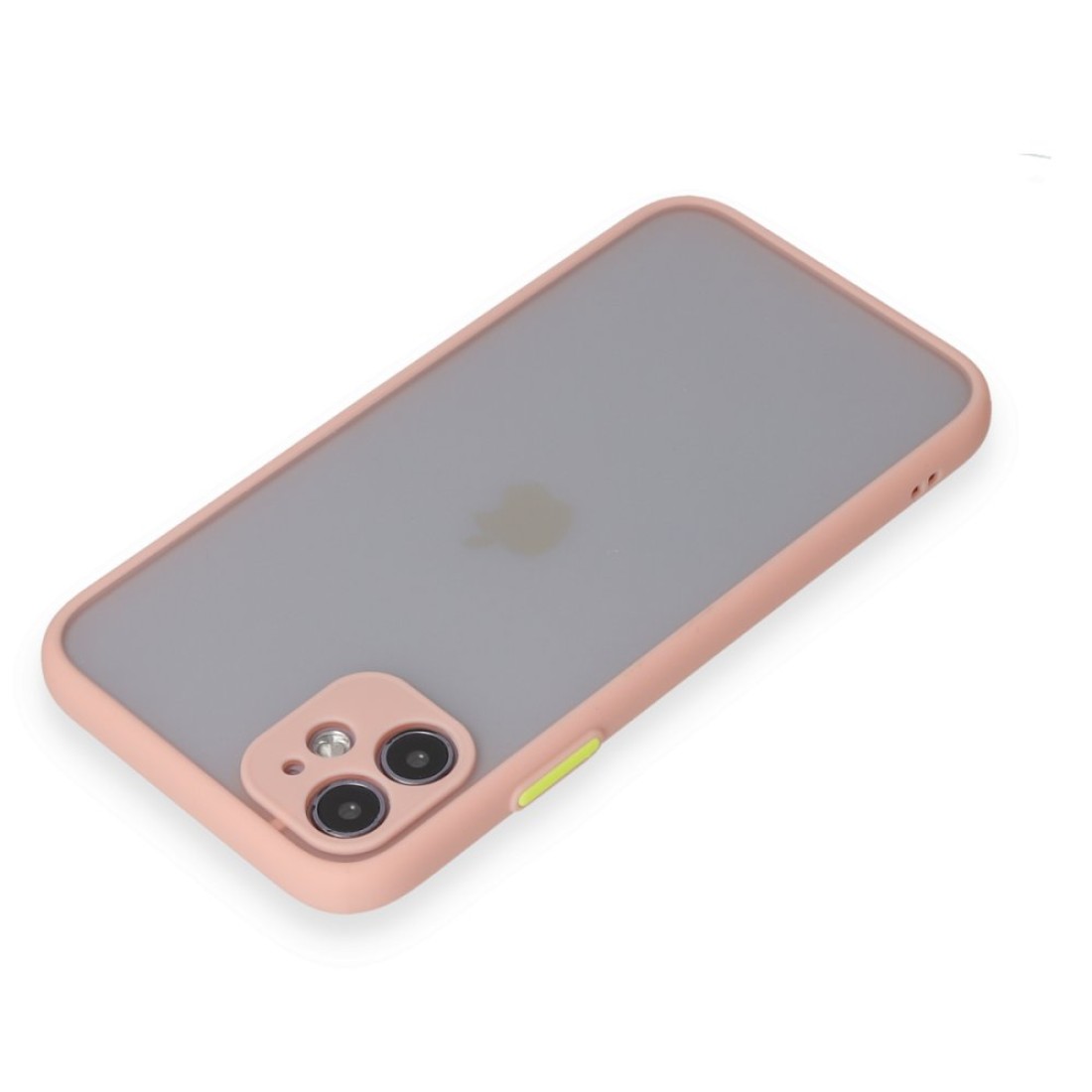 Apple iPhone 11 Kılıf Montreal Silikon Kapak - Pembe