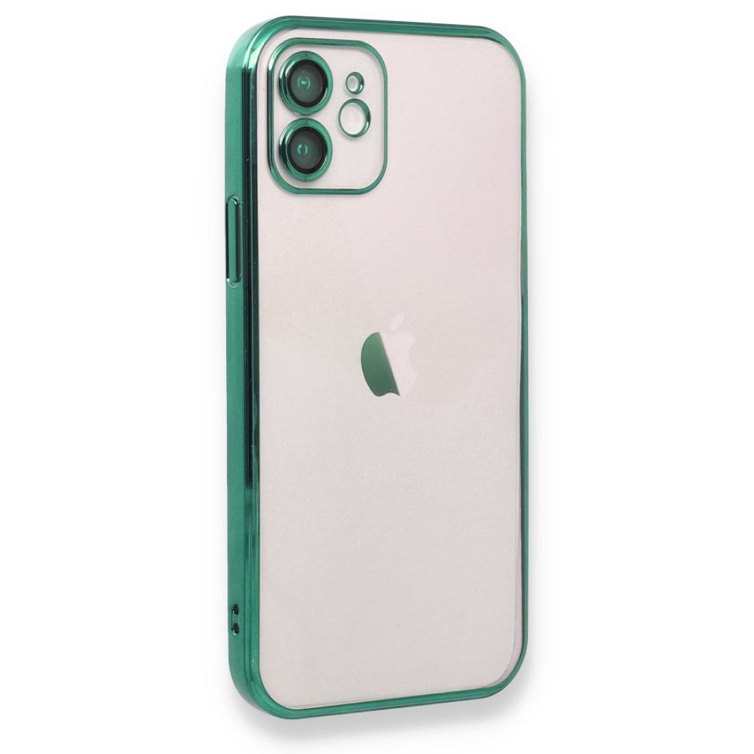 Apple iPhone 11 Kılıf Razer Lensli Silikon - Yeşil