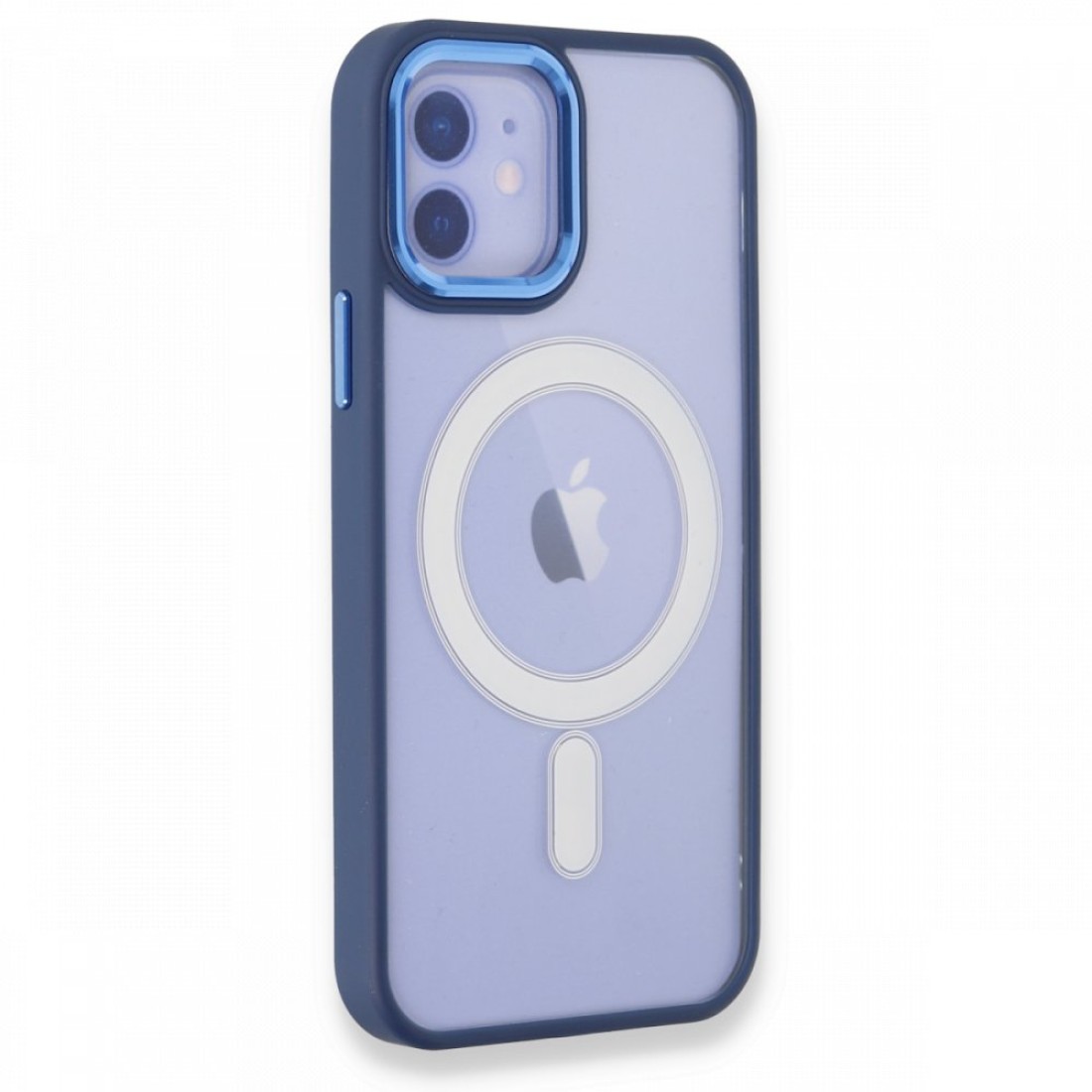 Apple iPhone 11 Kılıf Room Magneticsafe Silikon - Lacivert