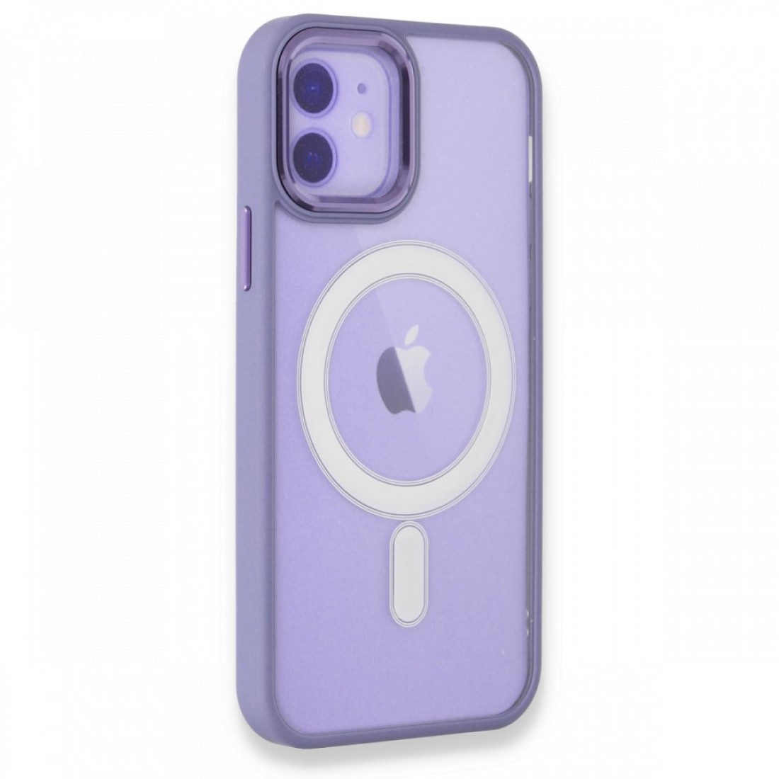 Apple iPhone 11 Kılıf Room Magneticsafe Silikon - Lila