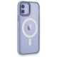 Apple iPhone 11 Kılıf Room Magneticsafe Silikon - Sierra Blue