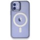 Apple iPhone 11 Kılıf Room Magneticsafe Silikon - Sierra Blue