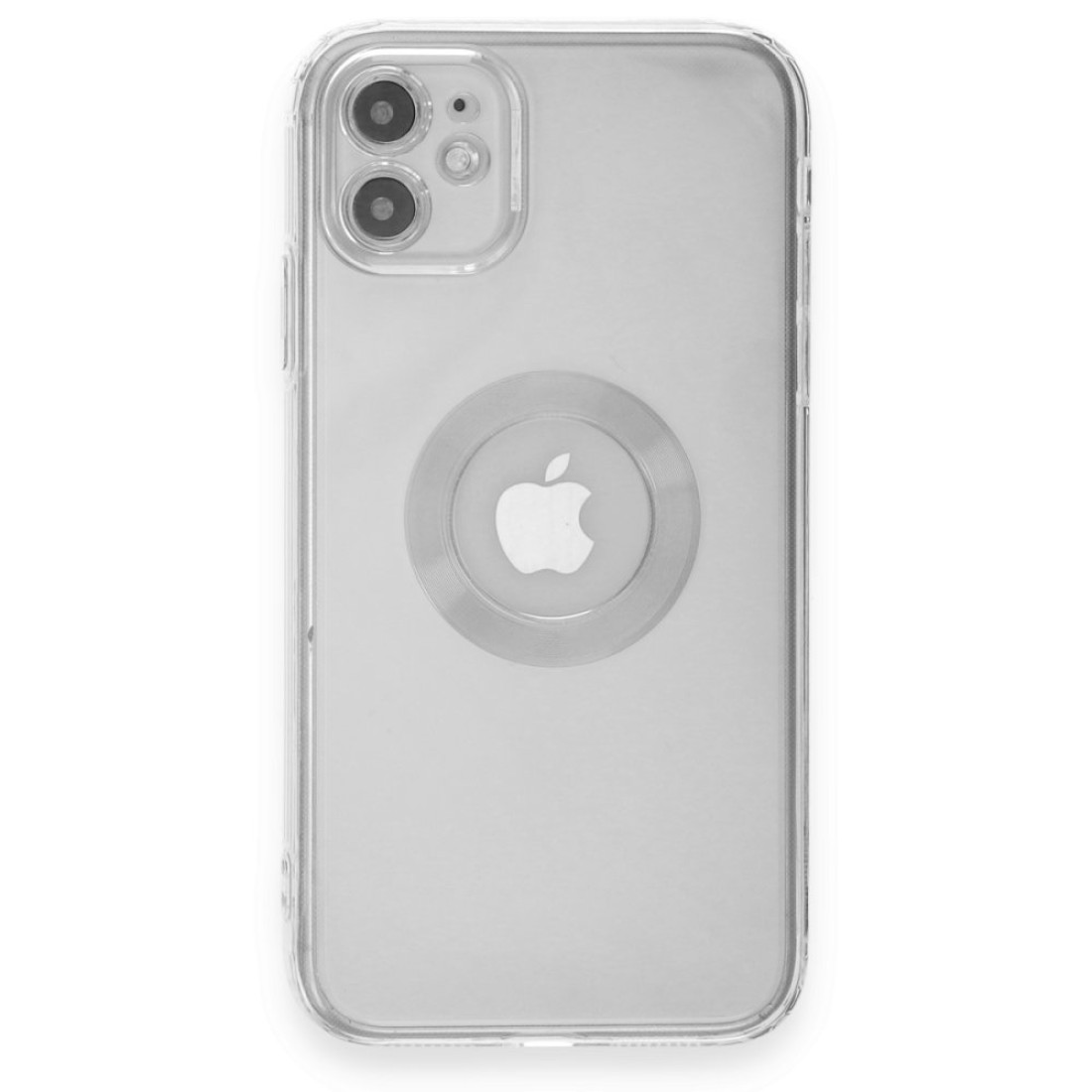 Apple iPhone 11 Kılıf Santa Lens Silikon - Şeffaf