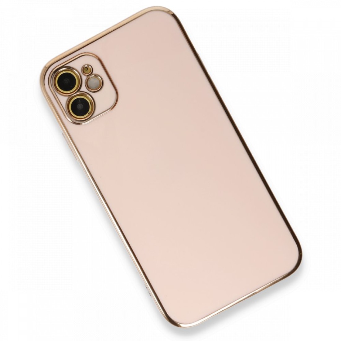 Apple iPhone 11 Kılıf Volet Silikon - Pembe