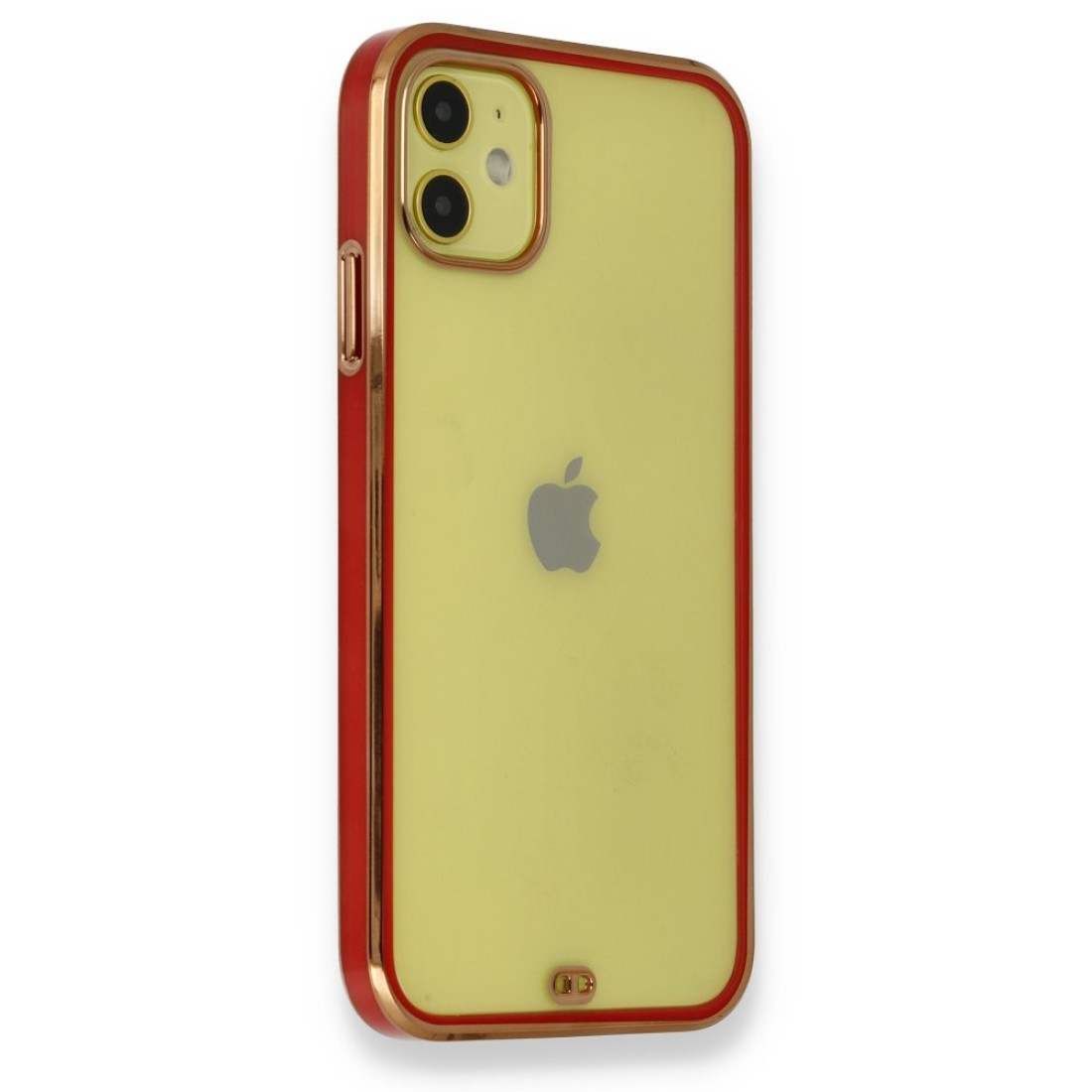 Apple iPhone 12 Mini Kılıf Liva Silikon - Kırmızı