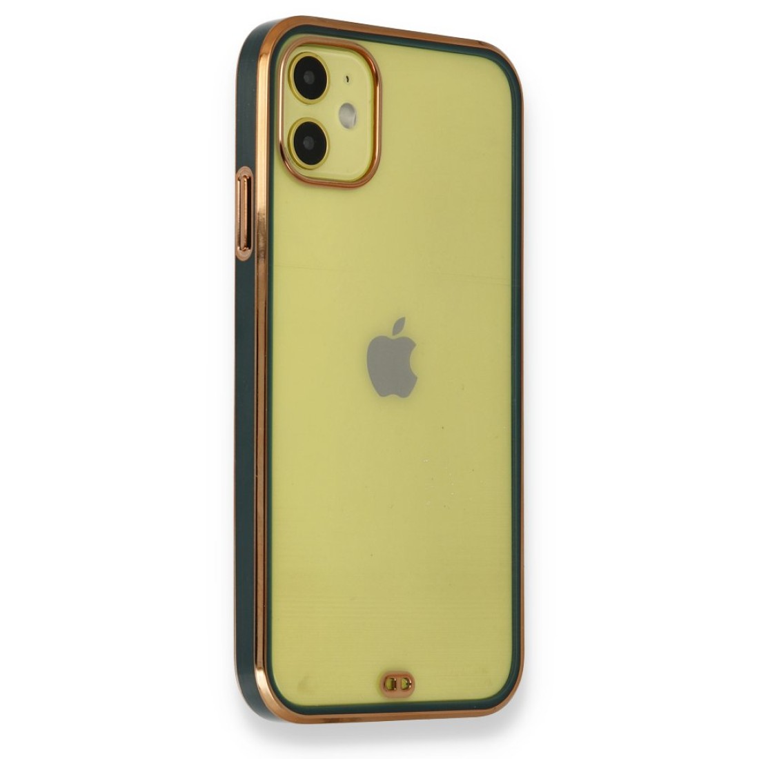 Apple iPhone 12 Mini Kılıf Liva Silikon - Yeşil