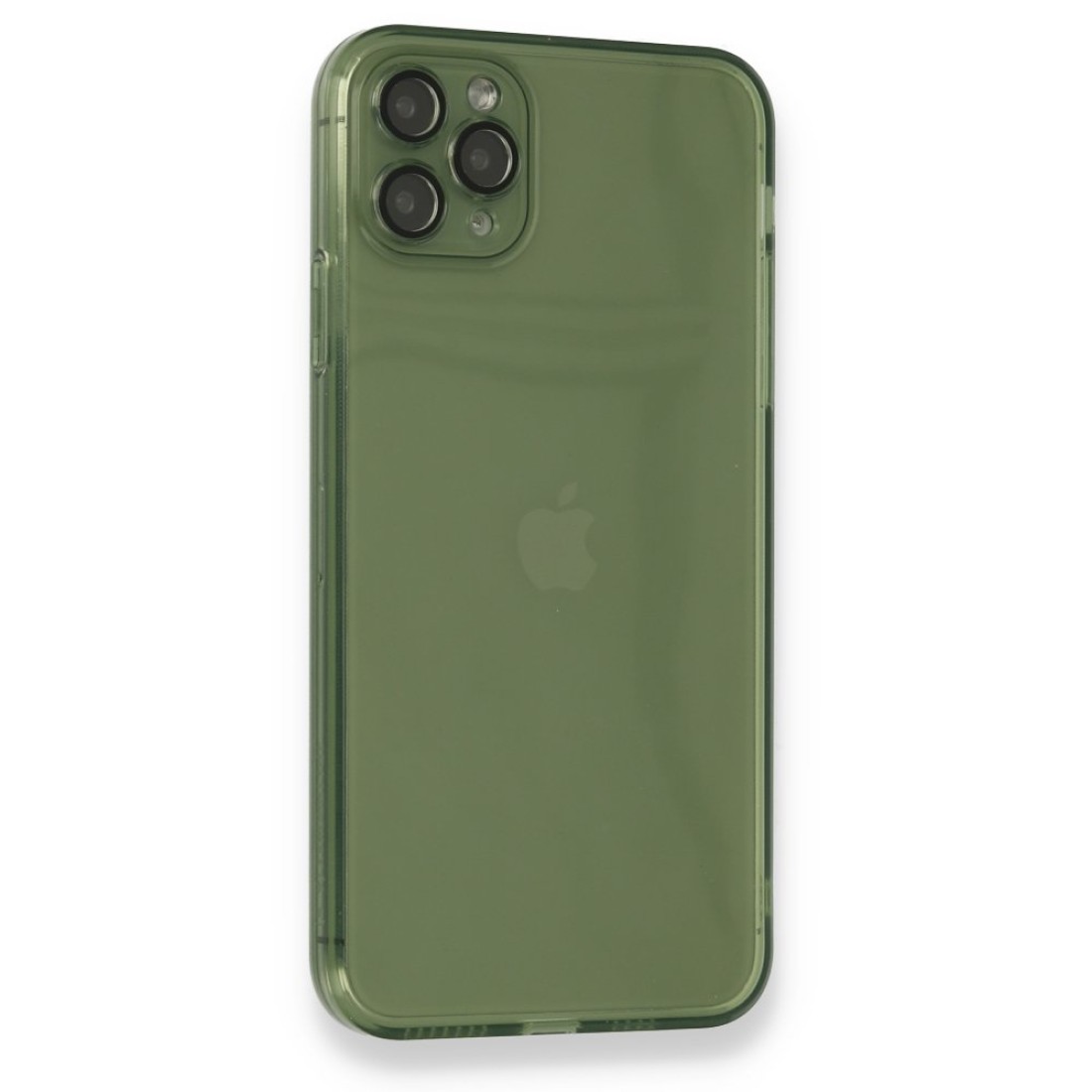 Apple iPhone 11 Pro Kılıf Fly Lens Silikon - Yeşil