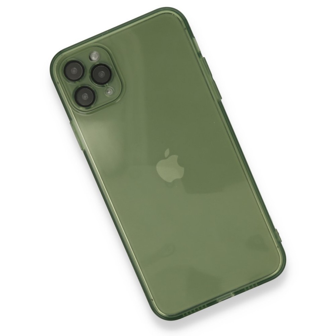 Apple iPhone 11 Pro Kılıf Fly Lens Silikon - Yeşil