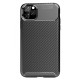 Apple iPhone 11 Pro Kılıf Focus Karbon Silikon - Siyah