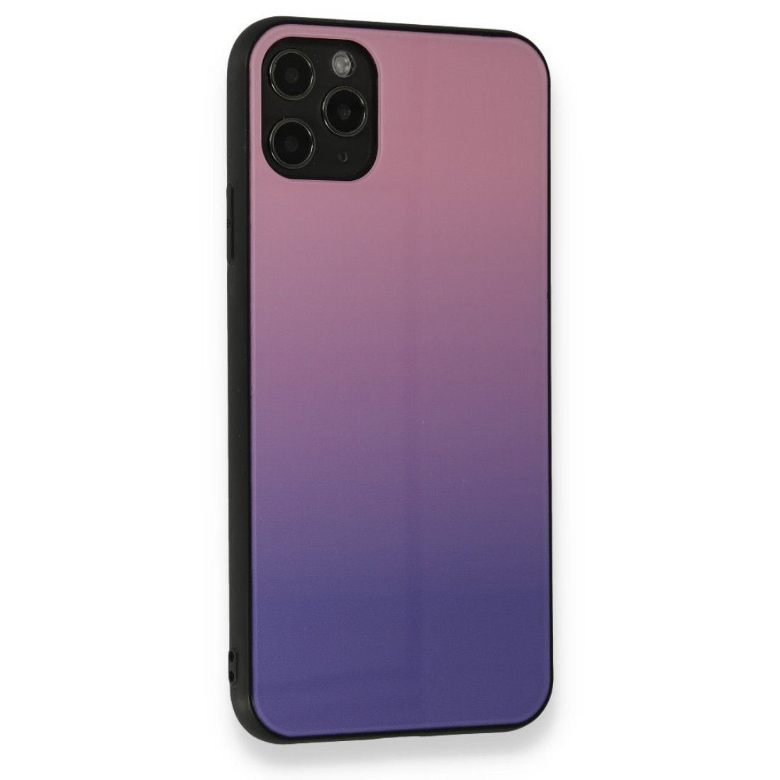 Apple iPhone 11 Pro Kılıf Grady Silikon - Pembe-Mor