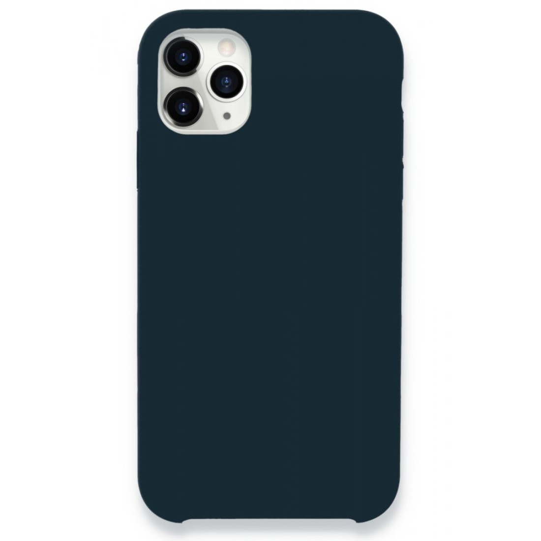 Apple iPhone 11 Pro Max Kılıf Lansman Legant Silikon - Gece Mavisi