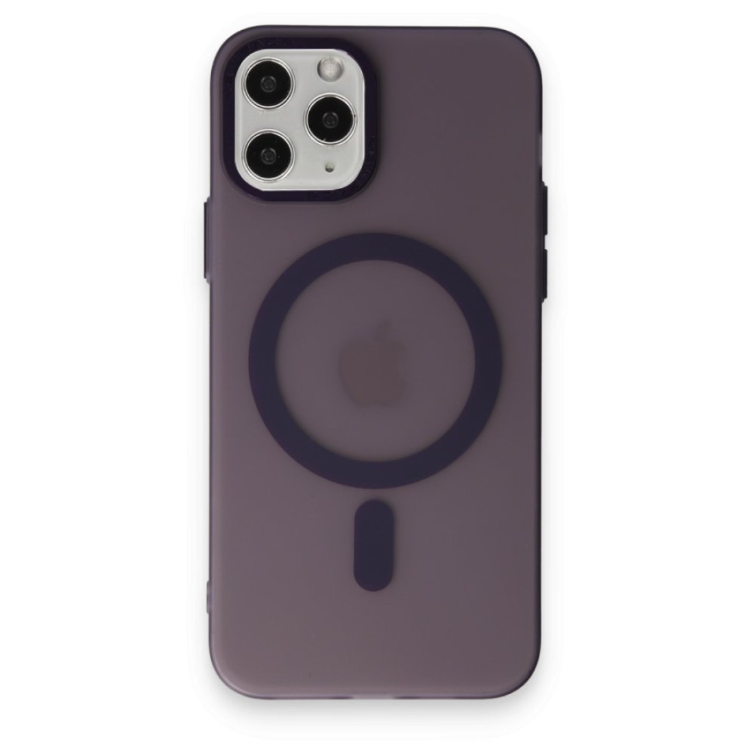 Apple iPhone 11 Pro Kılıf Lodos Magneticsafe Mat Kapak - Mor