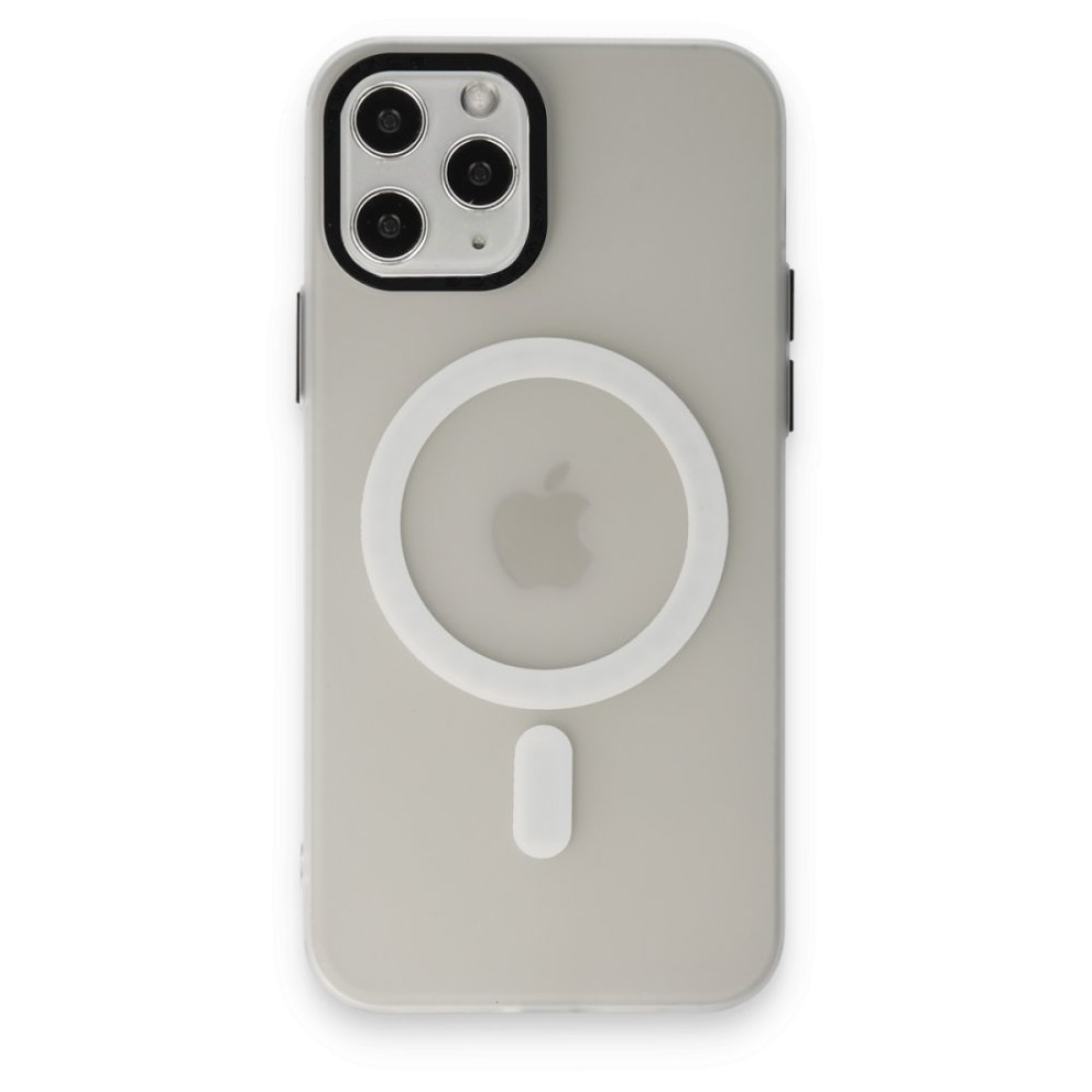 Apple iPhone 11 Pro Kılıf Lodos Magneticsafe Mat Kapak - Şeffaf
