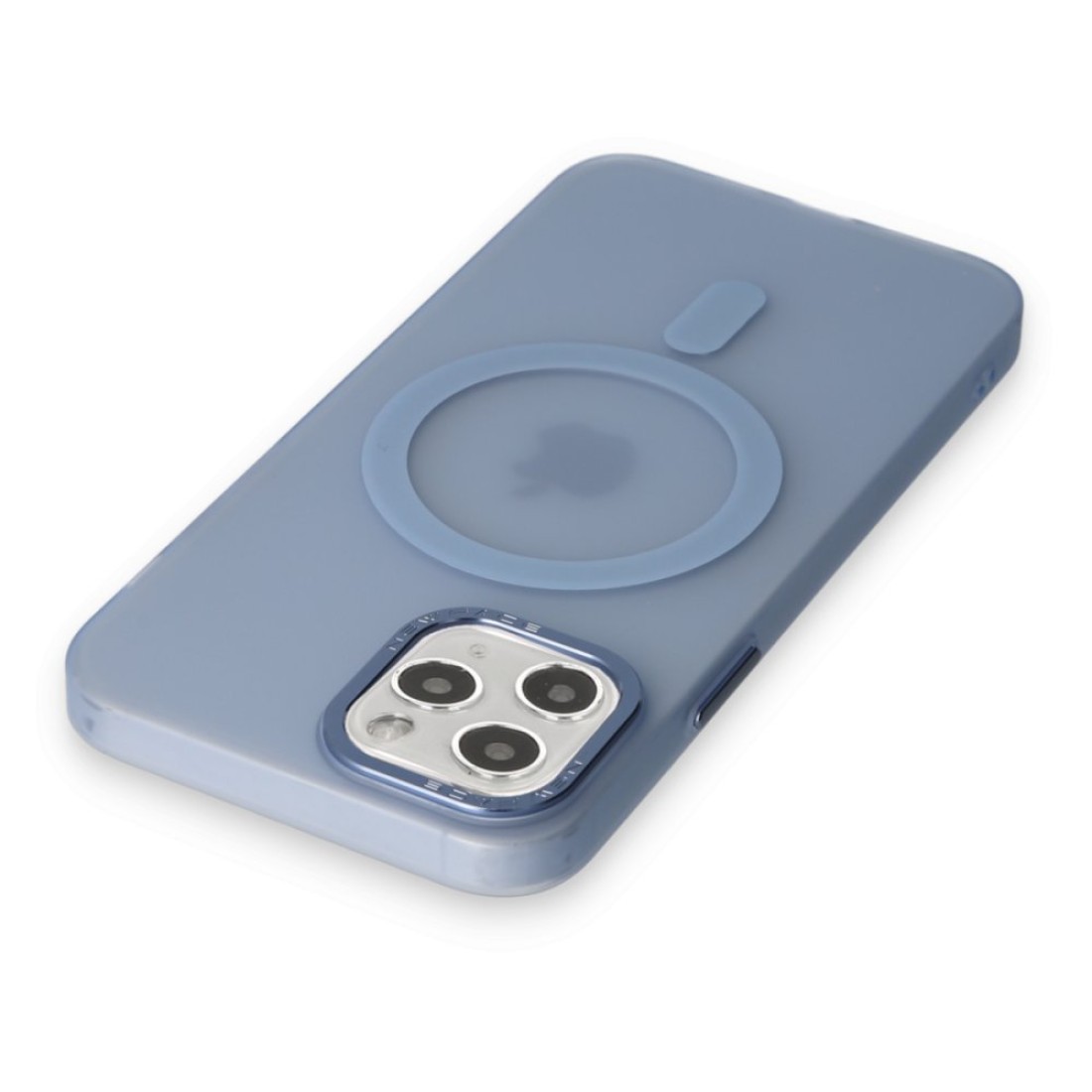 Apple iPhone 11 Pro Kılıf Lodos Magneticsafe Mat Kapak - Sierra Blue