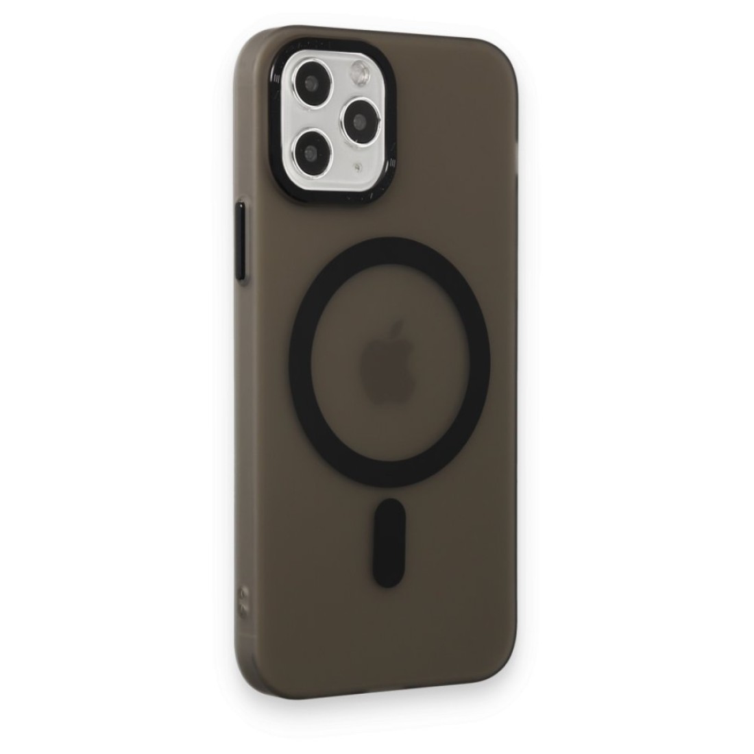 Apple iPhone 11 Pro Kılıf Lodos Magneticsafe Mat Kapak - Siyah