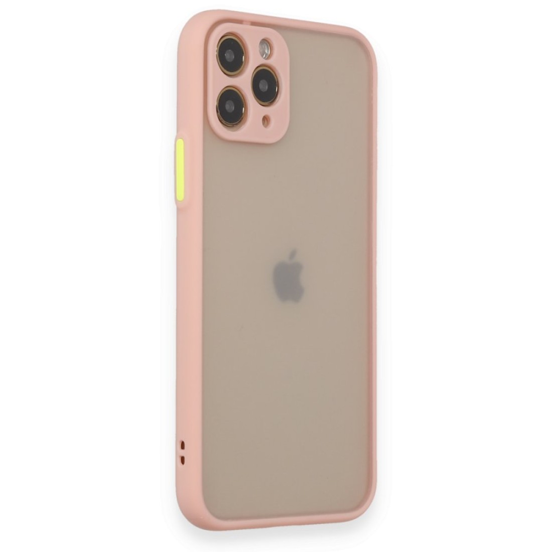 Apple iPhone 11 Pro Kılıf Montreal Silikon Kapak - Pembe