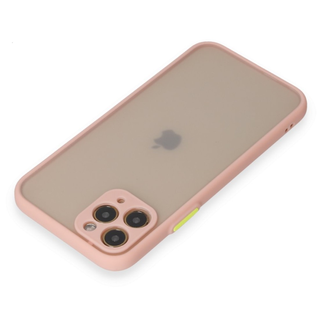 Apple iPhone 11 Pro Kılıf Montreal Silikon Kapak - Pembe