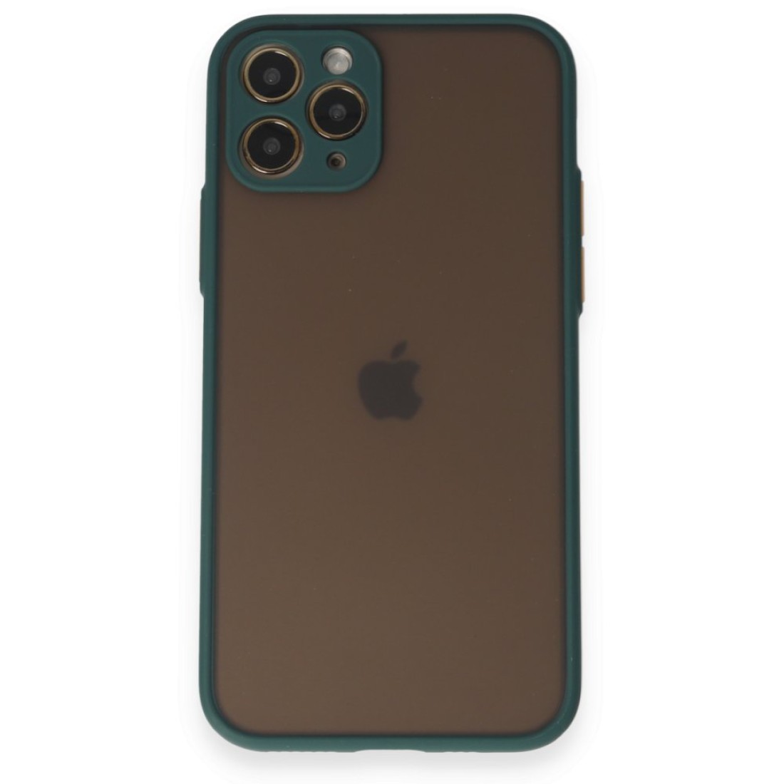 iPhone 11 Pro Kılıf Montreal Silikon Kapak - Yeşil