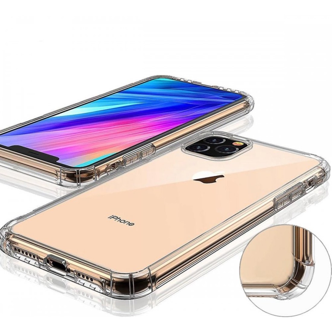 Apple iPhone 11 Pro Kılıf Olex Tpu Silikon - Şeffaf