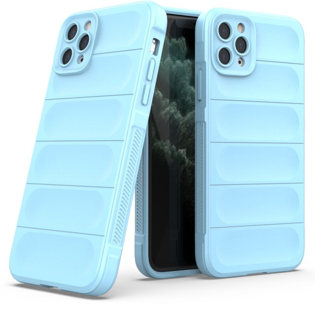 Apple iPhone 11 Pro Kılıf Optimum Silikon - Sky Blue